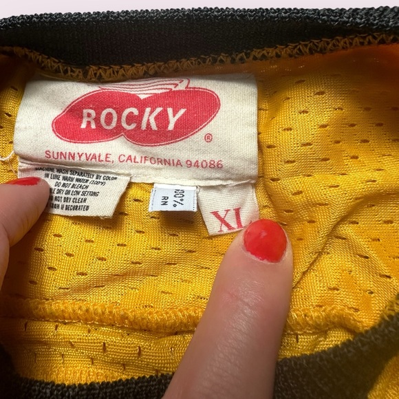 Yamaha Gold Long Sleeve Nylon Top Jersey Size XL - Picture 9 of 16